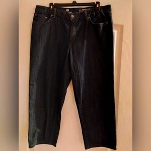Women's Liz Claiborne Denim Crops Size 14